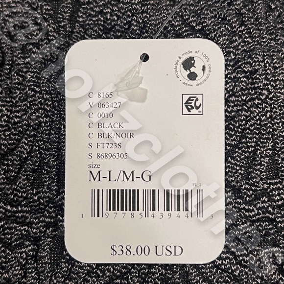 Free People Intimately Love Letter Bralette Black M/L - Picture 3 of 7